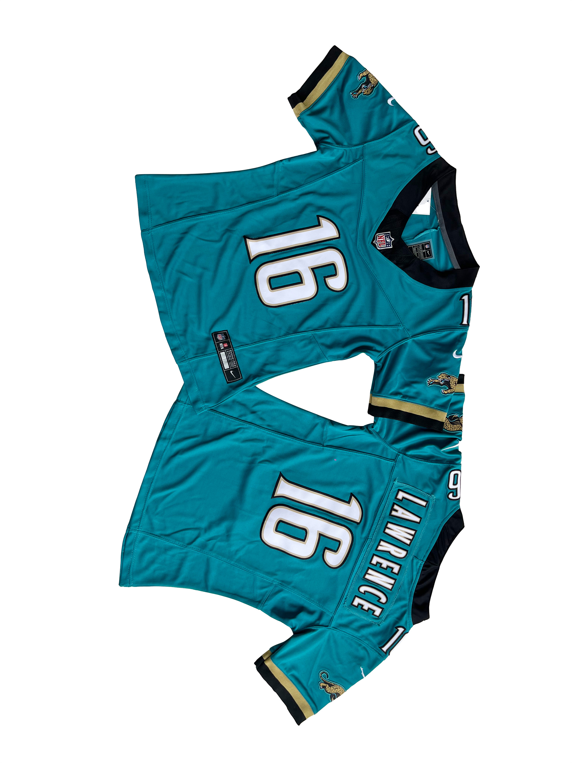 Women's Jacksonville Jaguars #16 Trevor Lawrence Teal 2024 F.U.S.E Prowler Throwback Vapor Limited Stitched Football Jersey(Run Small)